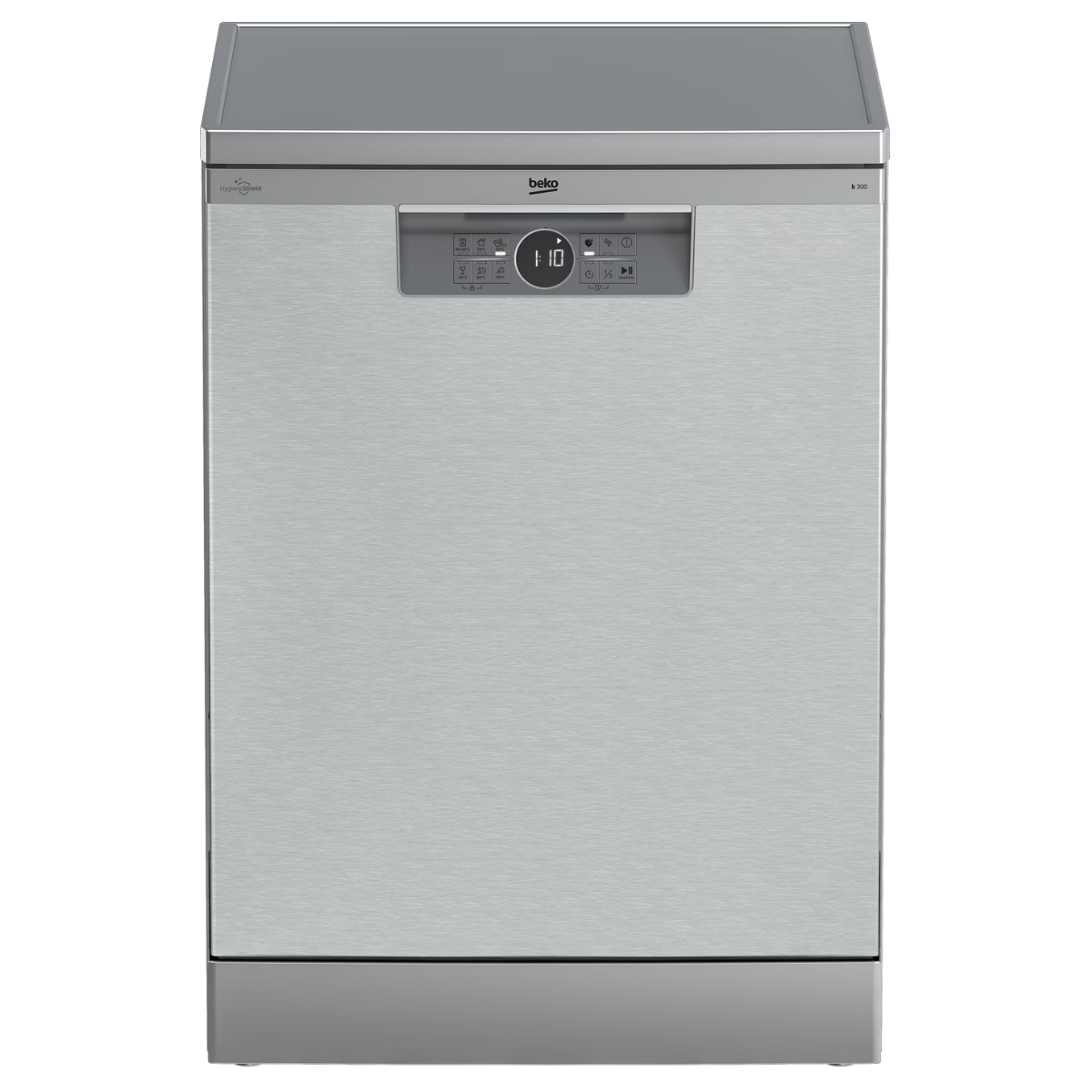 60cm Beko Freestanding Dishwasher in Pearl Inox