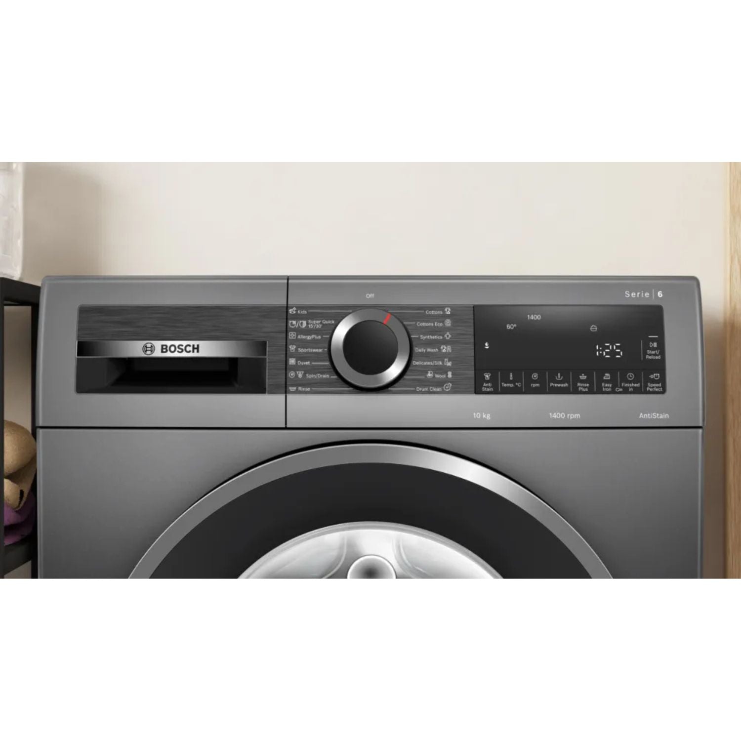 10kg Bosch Series 6 Front Load Washing Machine