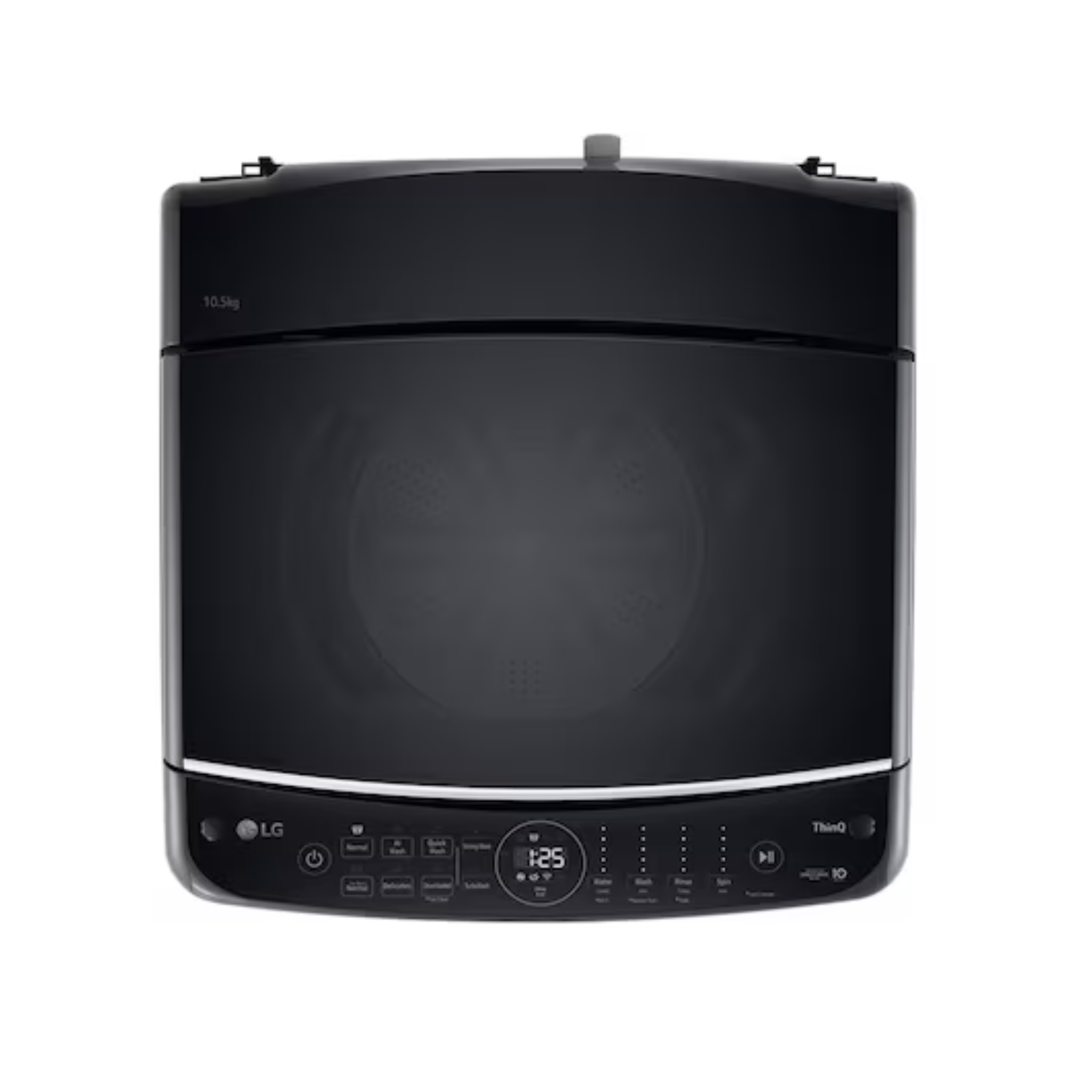 10.5kg LG AI DD™ Top Load Washing Machine Middle Black