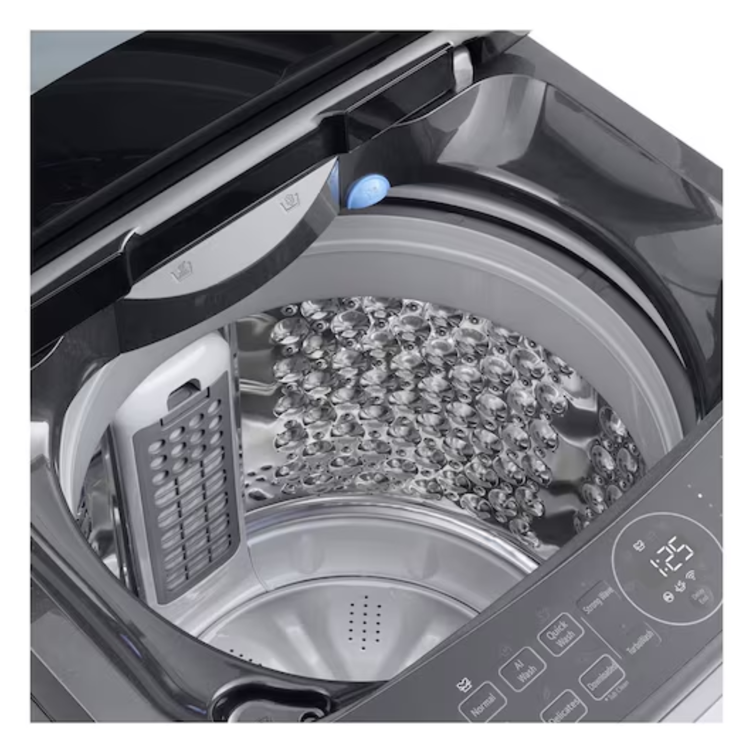 10.5kg LG AI DD™ Top Load Washing Machine Middle Black