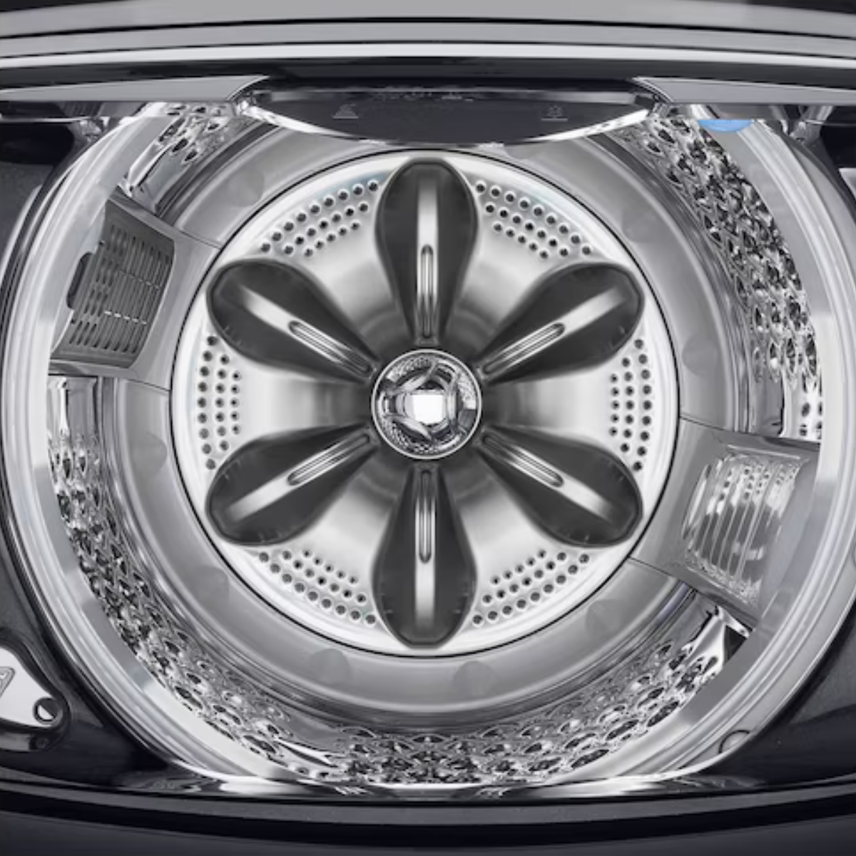 10.5kg LG AI DD™ Top Load Washing Machine Platinum Black