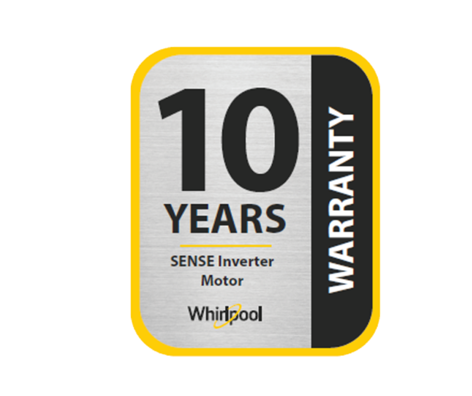 10.5kg Whirlpool SaniCare Front Load Washer Grey