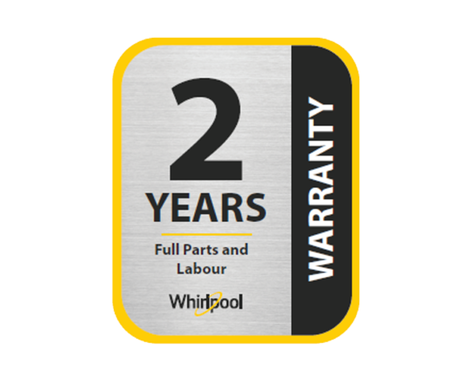 10.5kg Whirlpool SaniCare Front Load Washer Grey