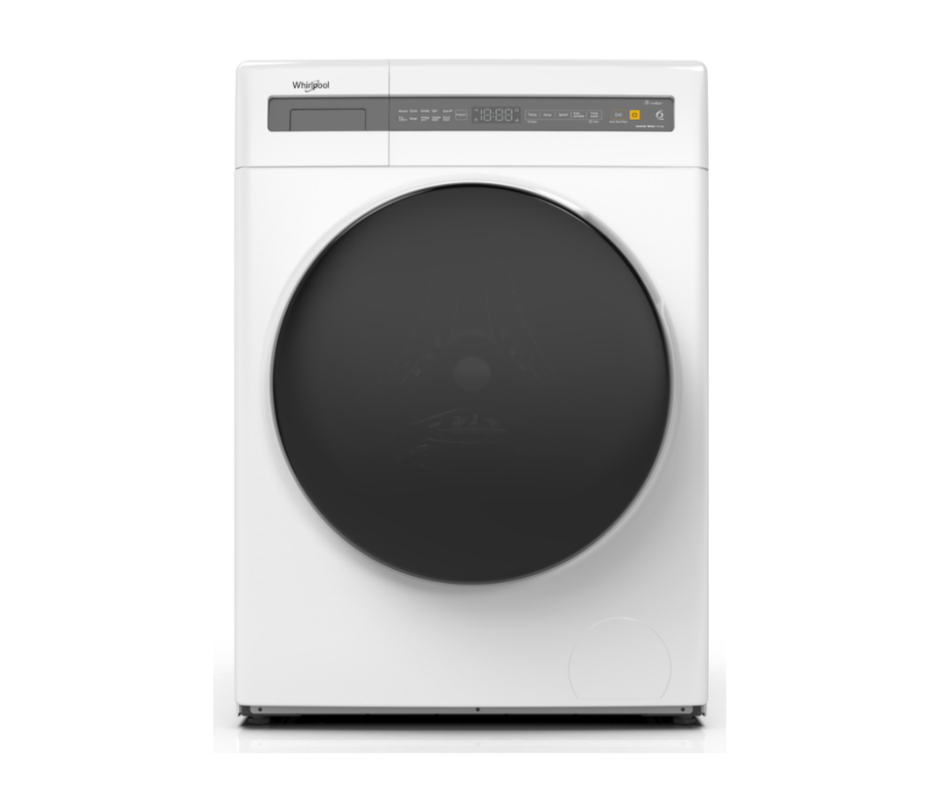 10.5kg Whirlpool SaniCare Front Load Washer White