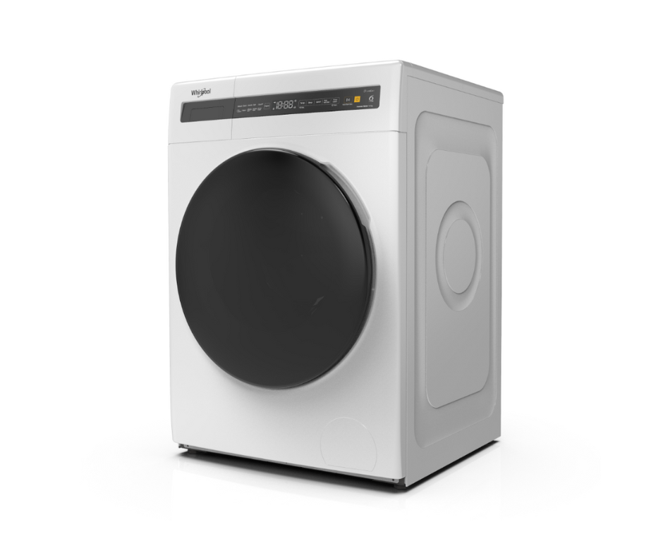 10.5kg Whirlpool SaniCare Front Load Washer White