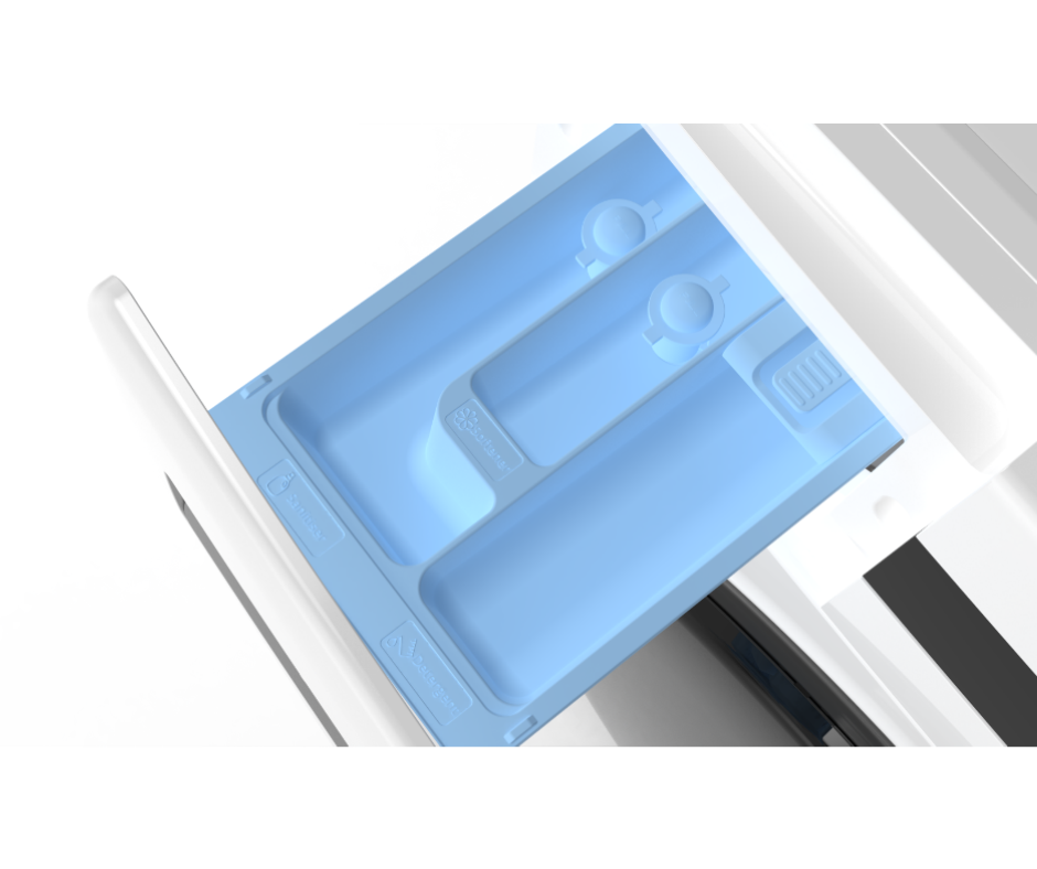 10.5kg Whirlpool SaniCare Front Load Washer White