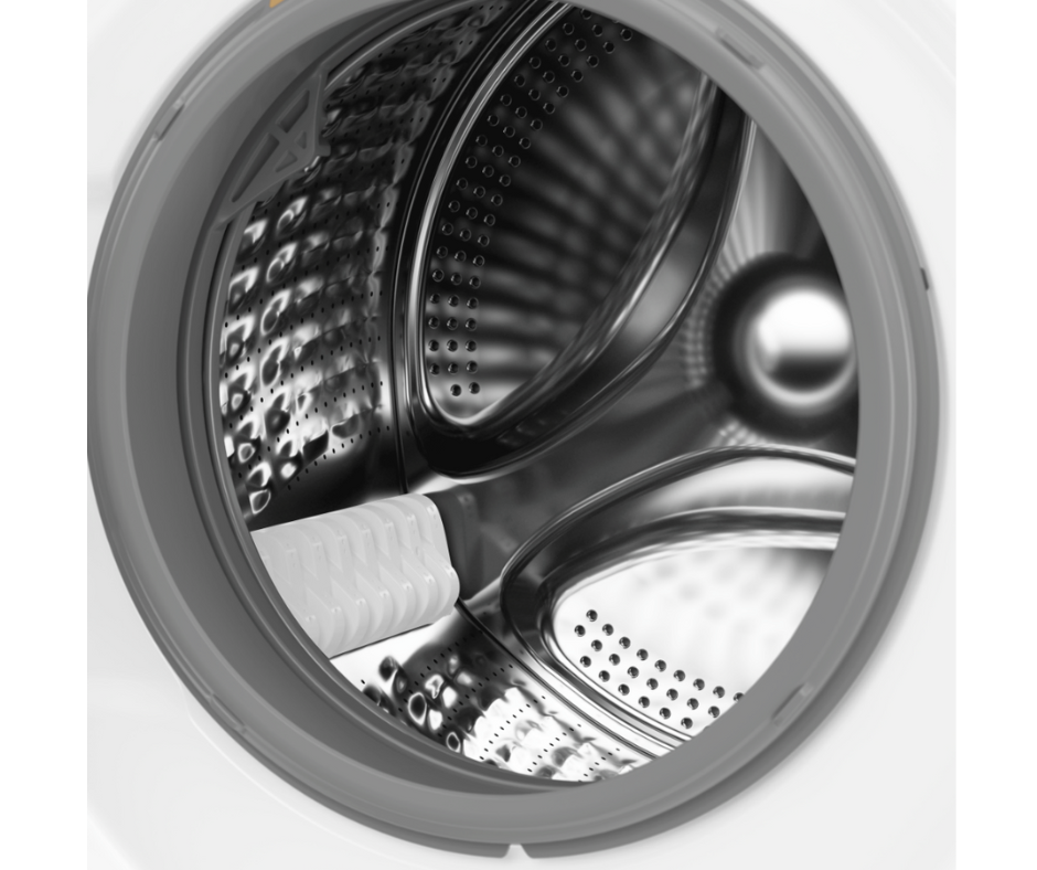 10.5kg Whirlpool Supreme OxyCare Front Load Washer White