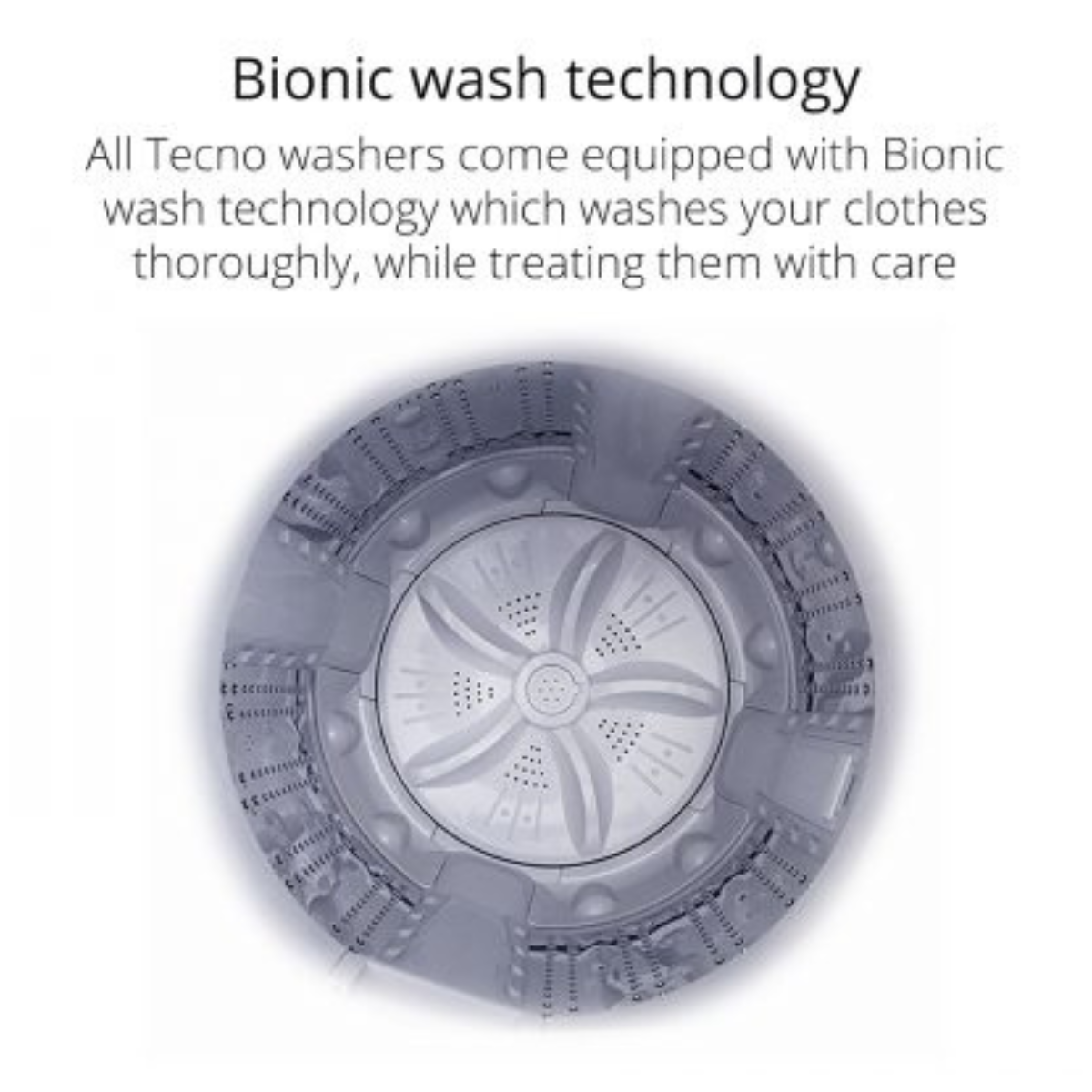 10/6kg Tecno Front Load Washer Dryer