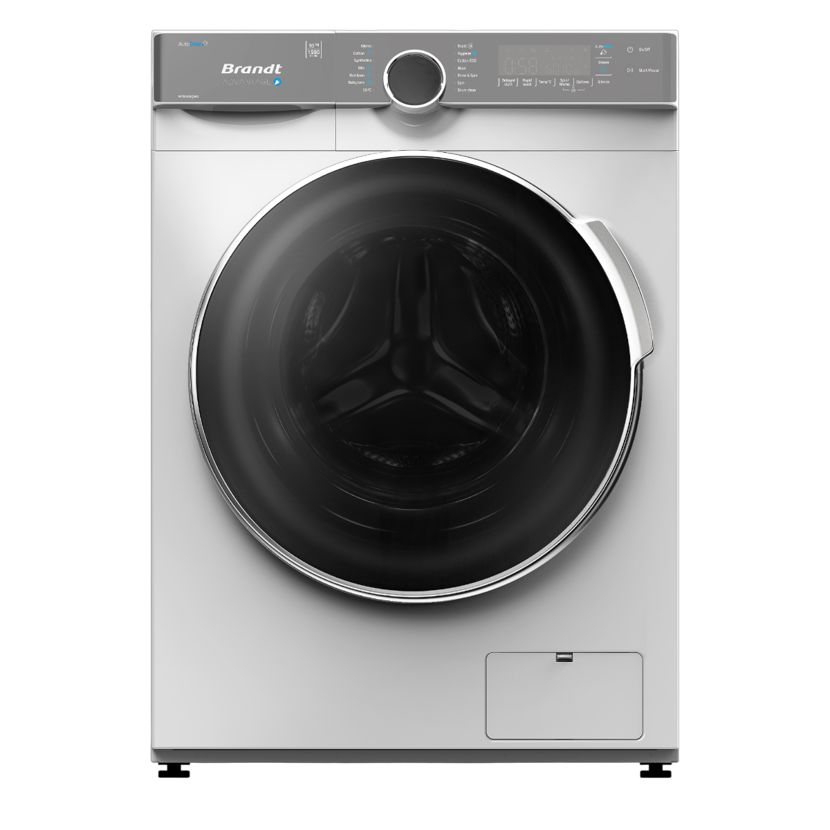 10kg Brandt Front Load Slim Line Auto Dose Washing Machine
