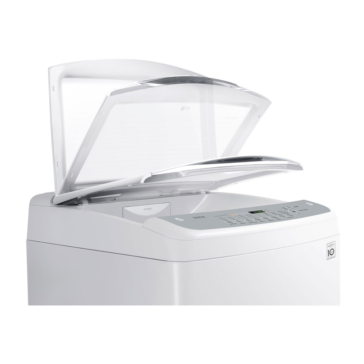 10kg LG Smart Inverter Top Load Washing Machine White