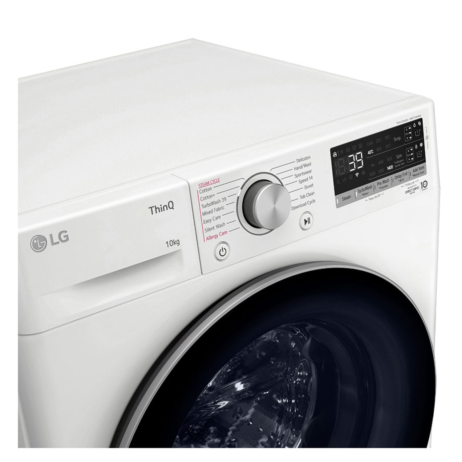 10kg LG AI Direct Drive Front Load Washing Machine