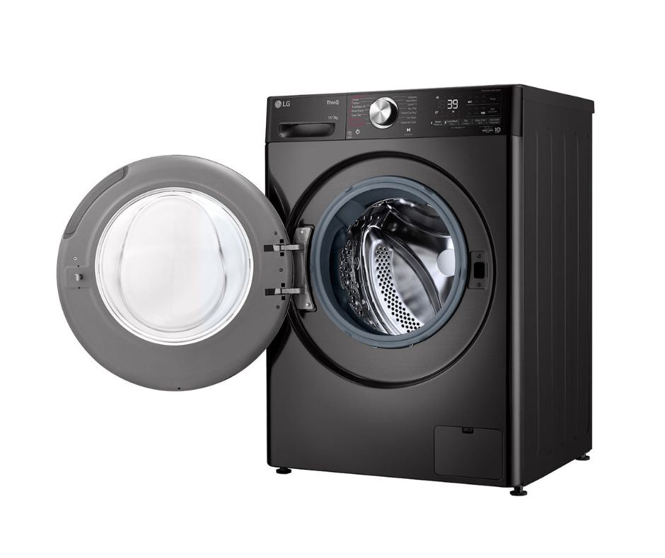 11/7kg LG AI Direct Drive Front Load Washer Dryer Black