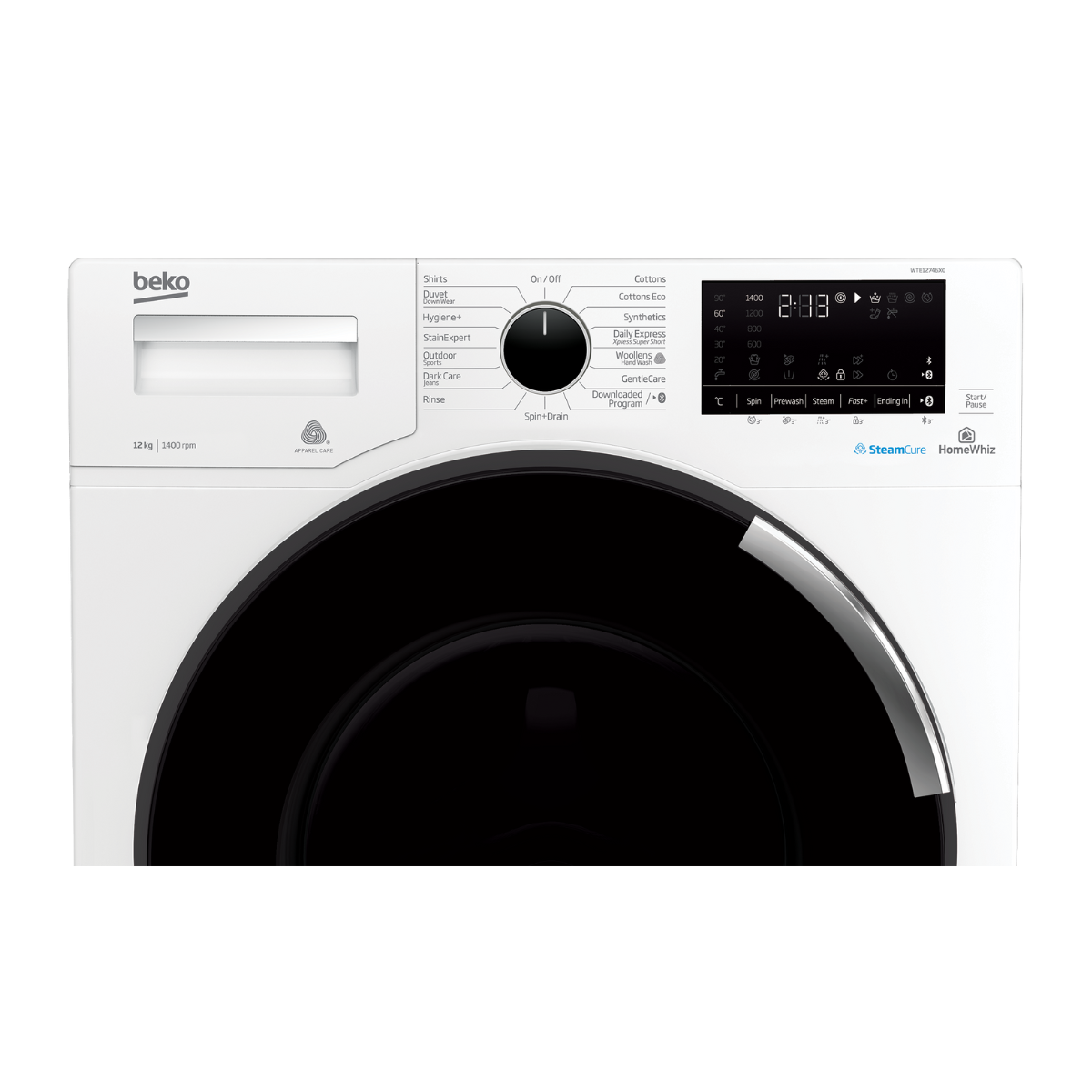 12kg Beko Front Load Washing Machine