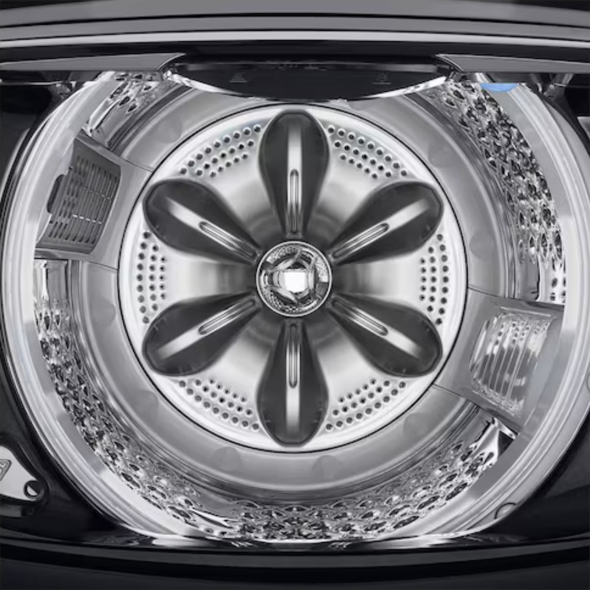 12kg LG AI DD™ Top Load Washing Machine Platinum Black