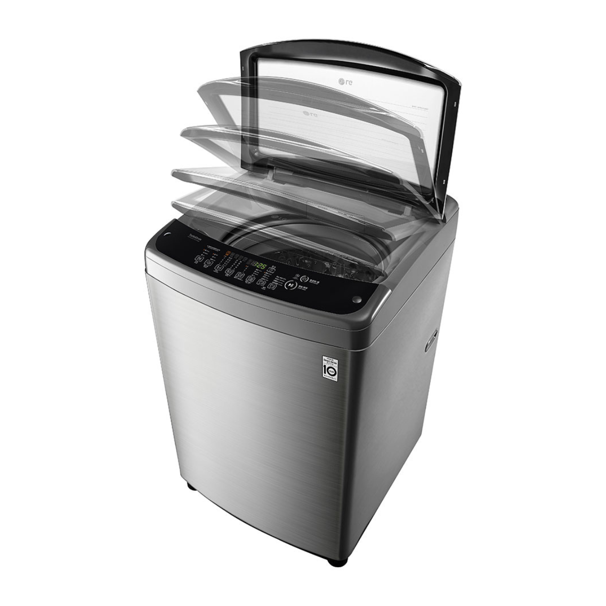 12kg LG Smart Inverter Top Load Washing Machine Steel