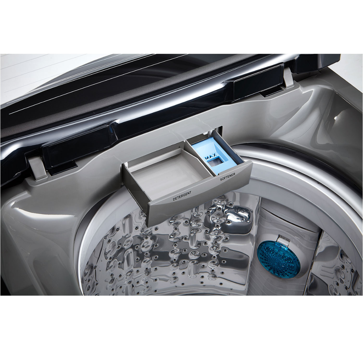 12kg LG Smart Inverter Top Load Washing Machine Steel