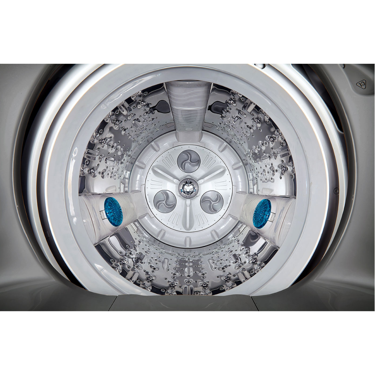 12kg LG Smart Inverter Top Load Washing Machine Steel