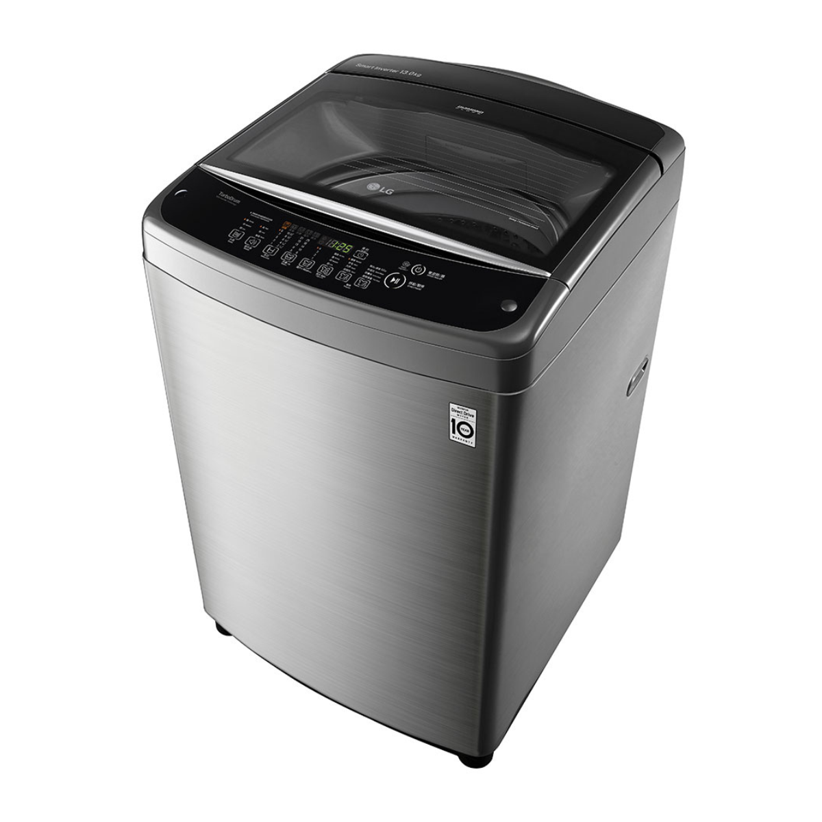 12kg LG Smart Inverter Top Load Washing Machine Steel