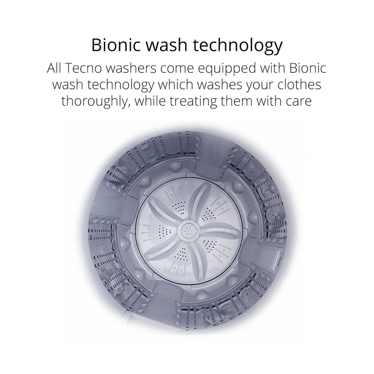 13kg Tecno Fully Automatic Top Load Fuzzy Logic Washer