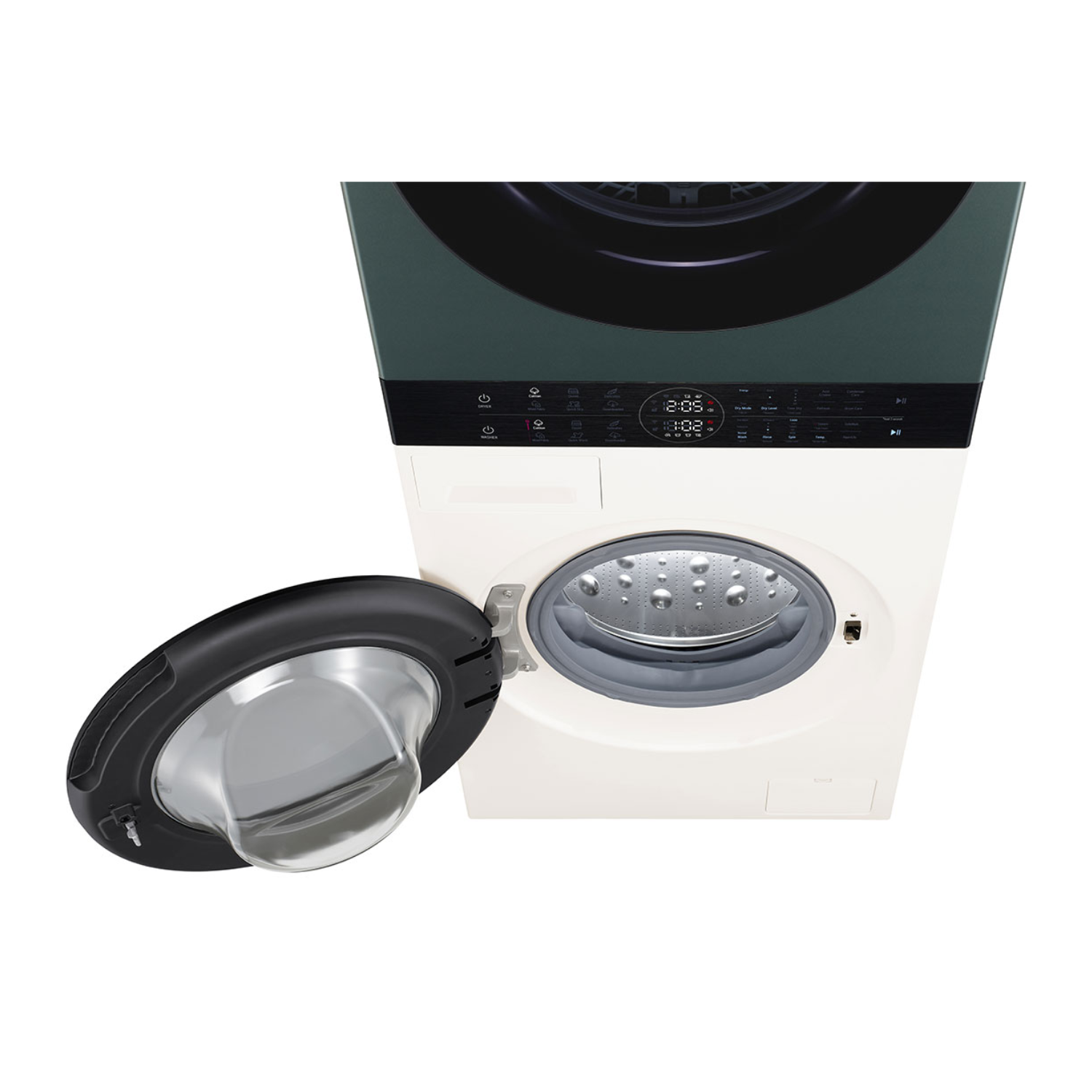 14/10kg LG AI DD™ Front Load WashTower™ Green/Beige