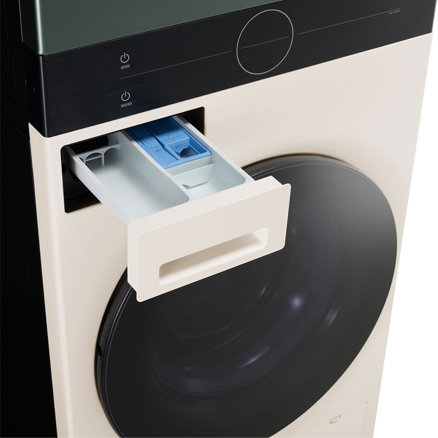 14/10kg LG AI DD™ Front Load WashTower™ Green/Beige