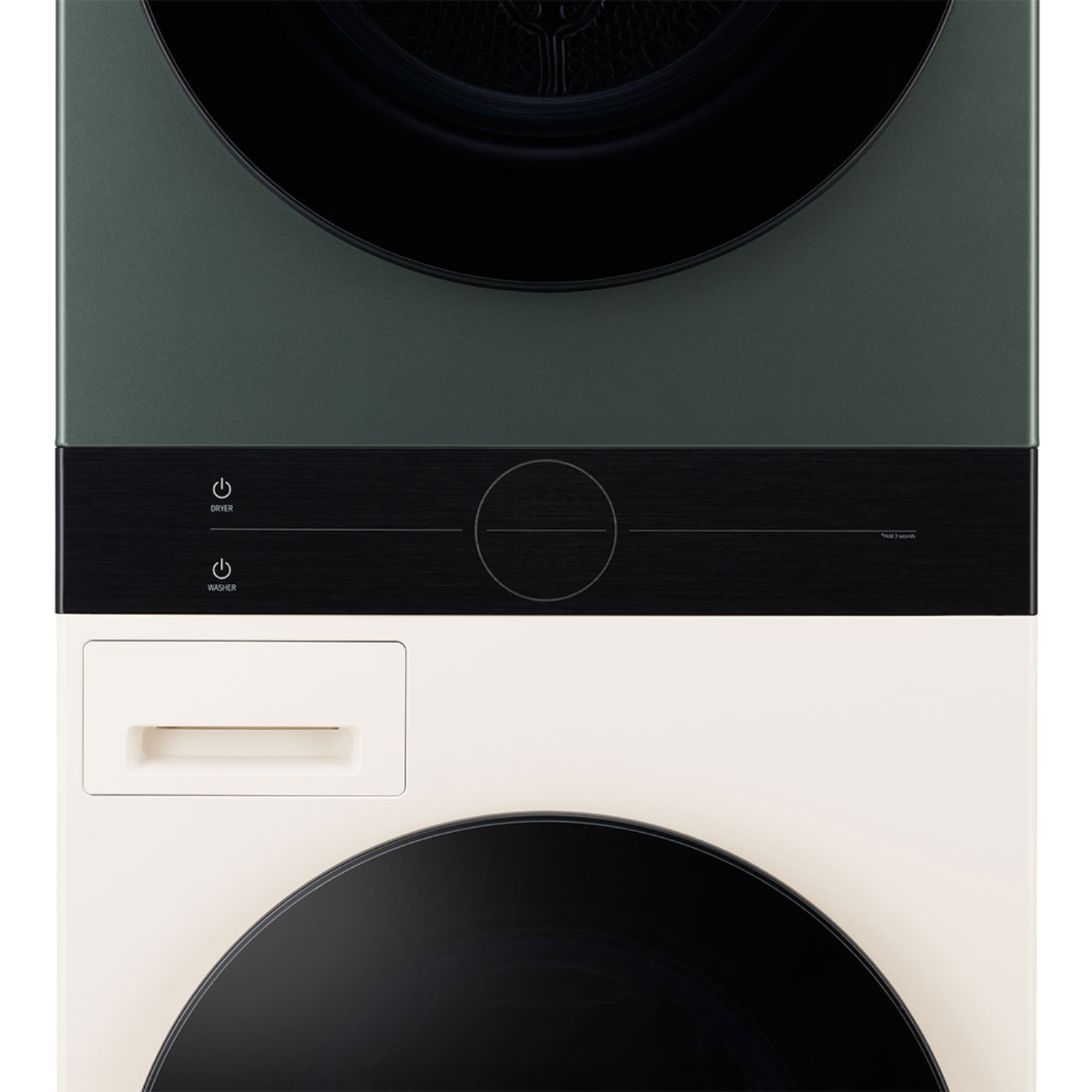 14/10kg LG AI DD™ Front Load WashTower™ Green/Beige