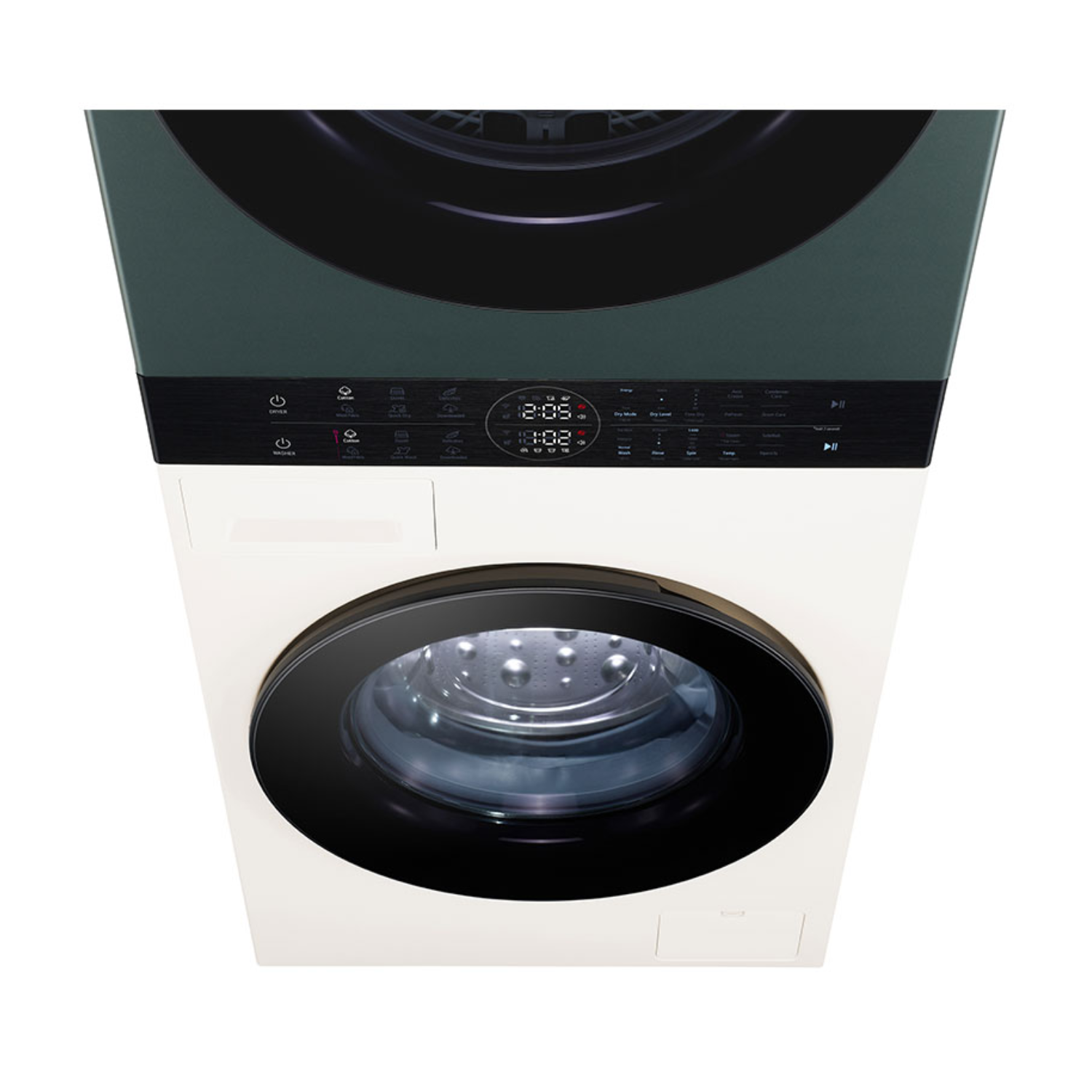14/10kg LG AI DD™ Front Load WashTower™ Green/Beige