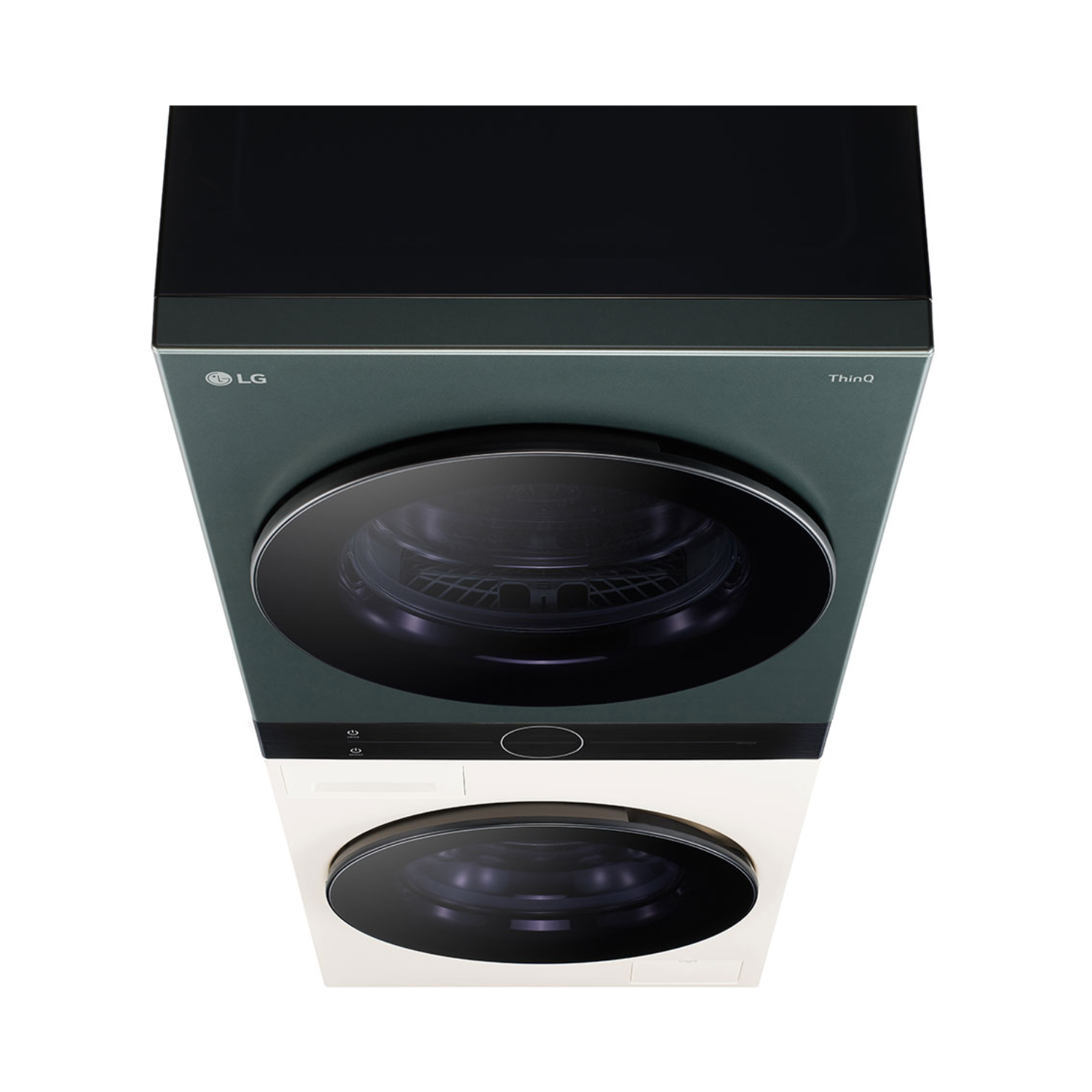 14/10kg LG AI DD™ Front Load WashTower™ Green/Beige