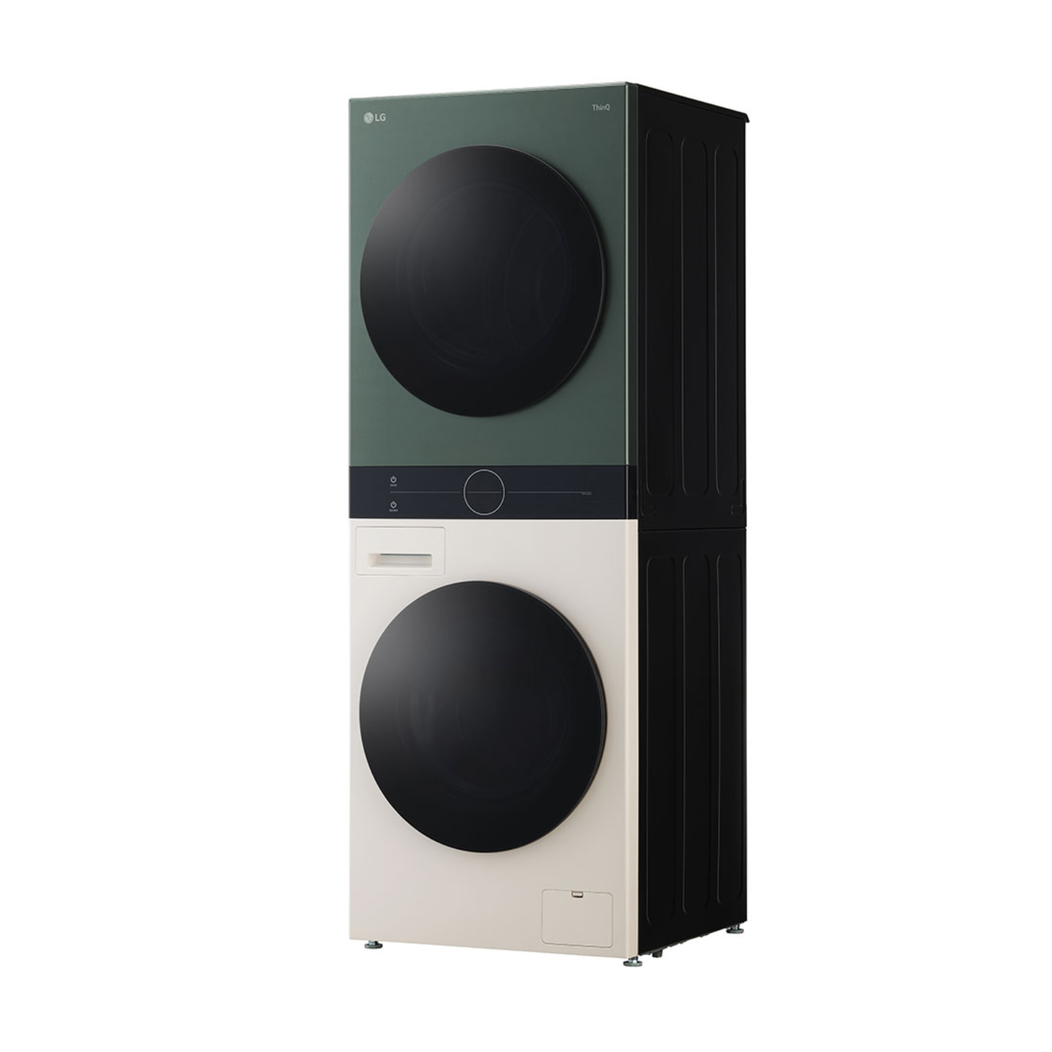 14/10kg LG AI DD™ Front Load WashTower™ Green/Beige