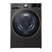 21/12kg LG AI Direct Drive Front Load Washer Dryer Black Steel
