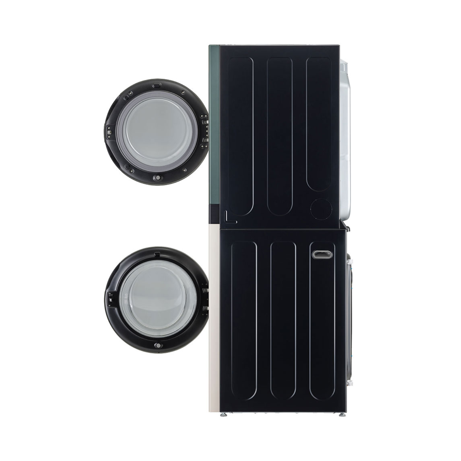 21/16kg LG AI DD™ Front Load WashTower™ Green/Beige