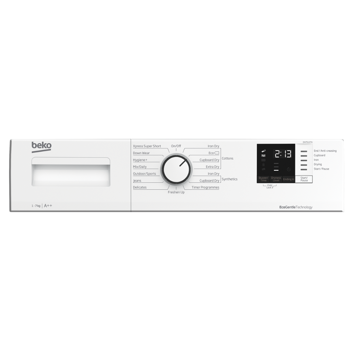 7kg Beko Heat Pump Tumble Dryer