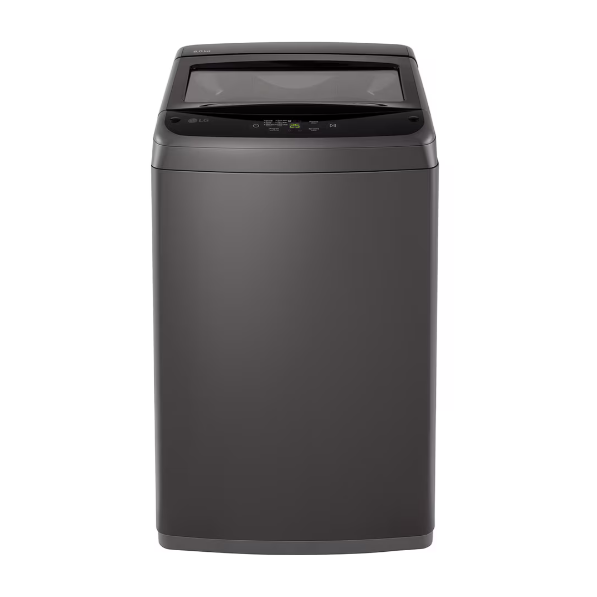 8.5kg LG Top Load Washing Machine Middle Black