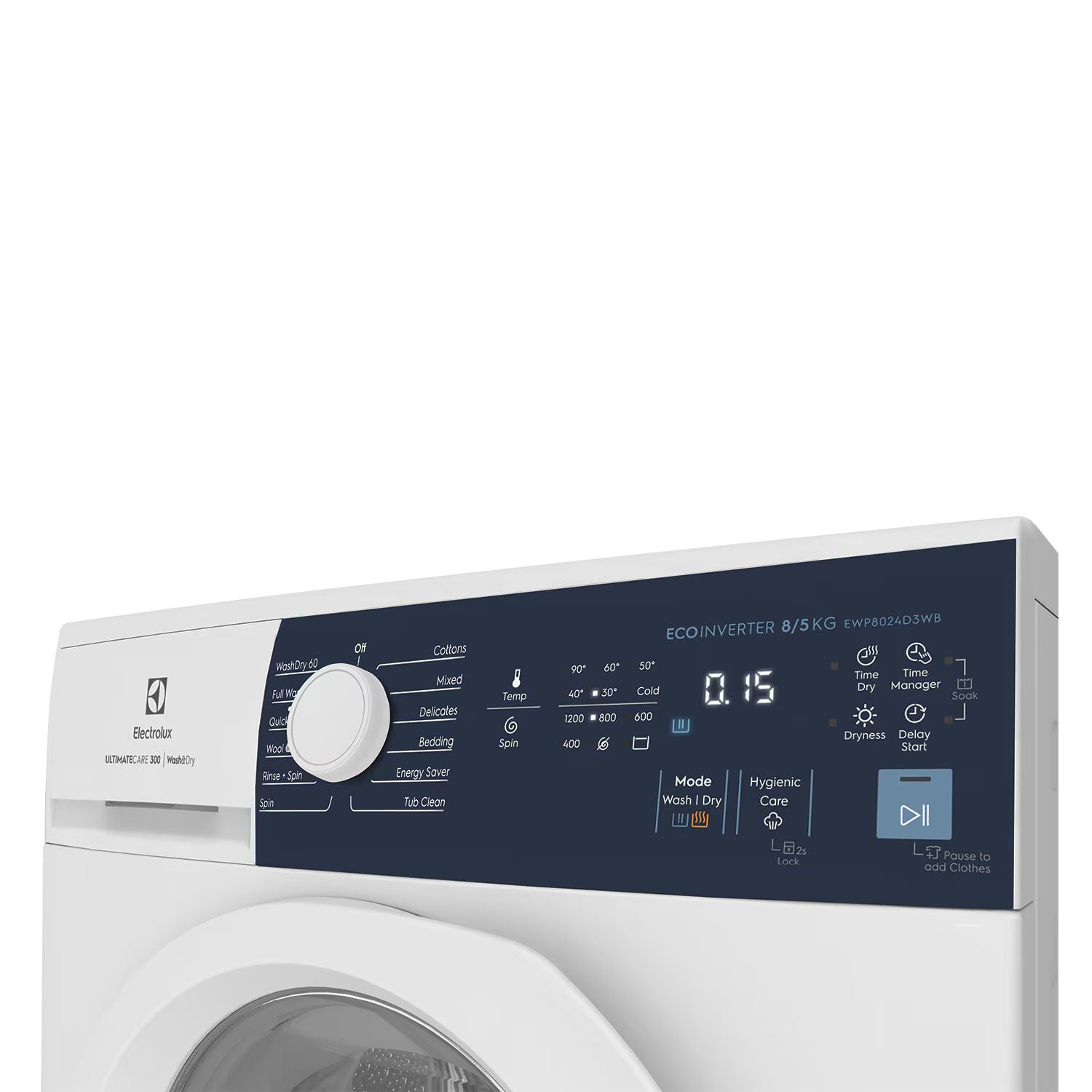 8/5kg Electrolux UltimateCare 300 Washer Dryer