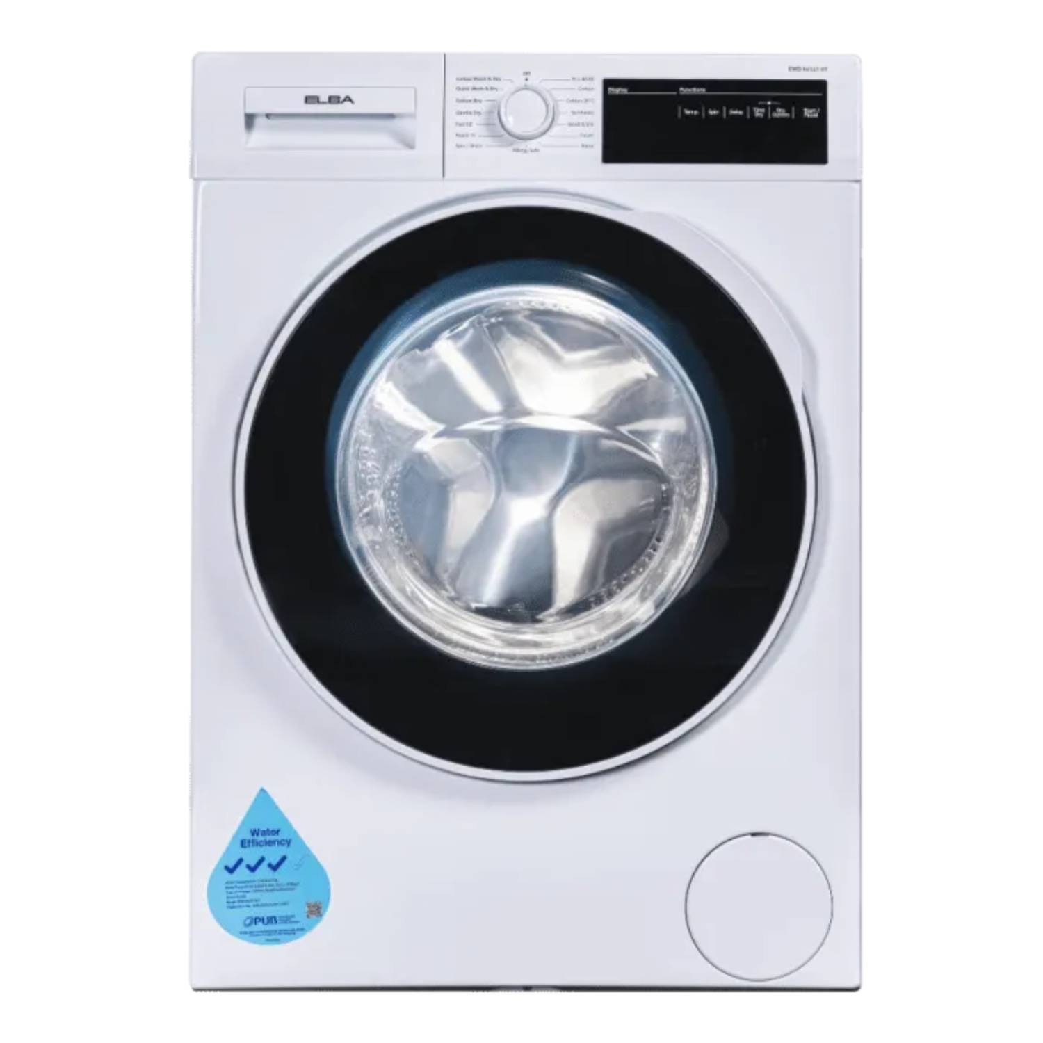 Elba EWD 86141 VT - 8/6kg Front Load Washer with Dryer [3 Ticks]