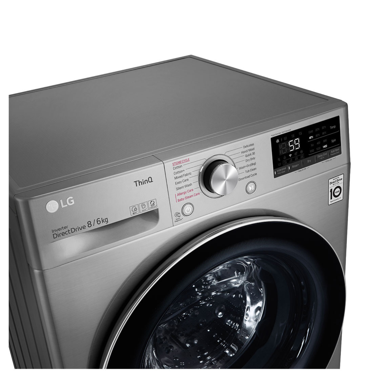8/6kg, AI DD™ Front Load Washer Dryer