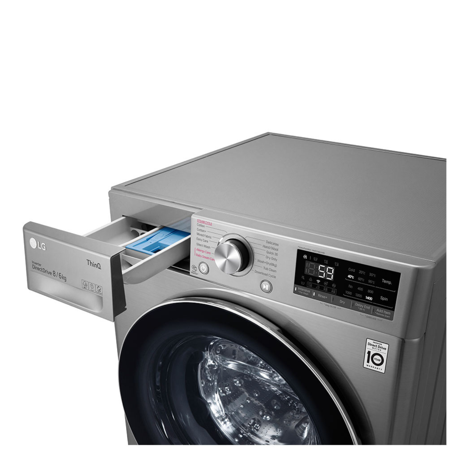 8/6kg, AI DD™ Front Load Washer Dryer