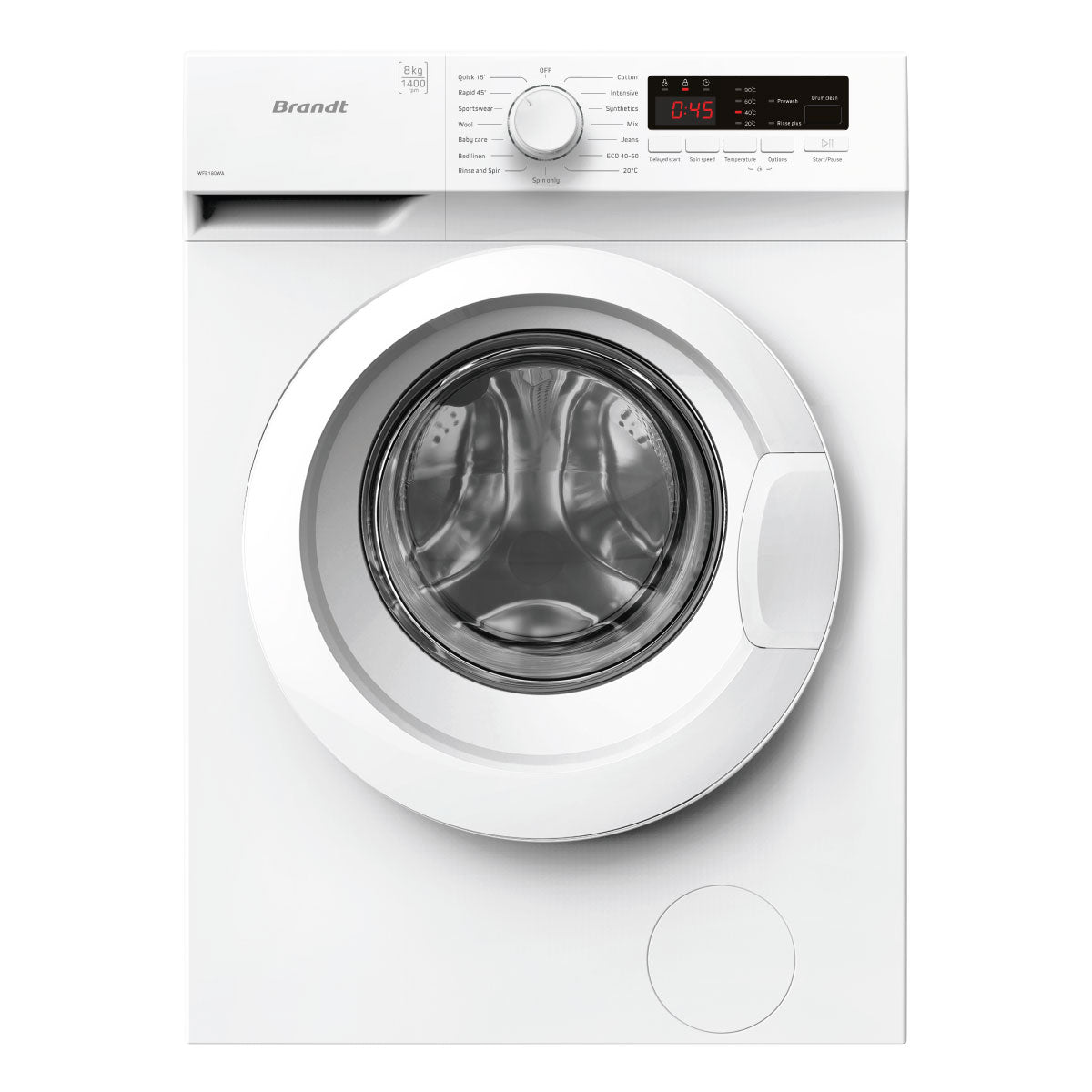 8kg Brandt Front Load Washing Machine