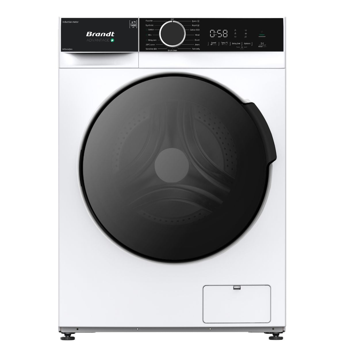 8kg Brandt Front Load Slim Line Washing Machine (3 ticks)