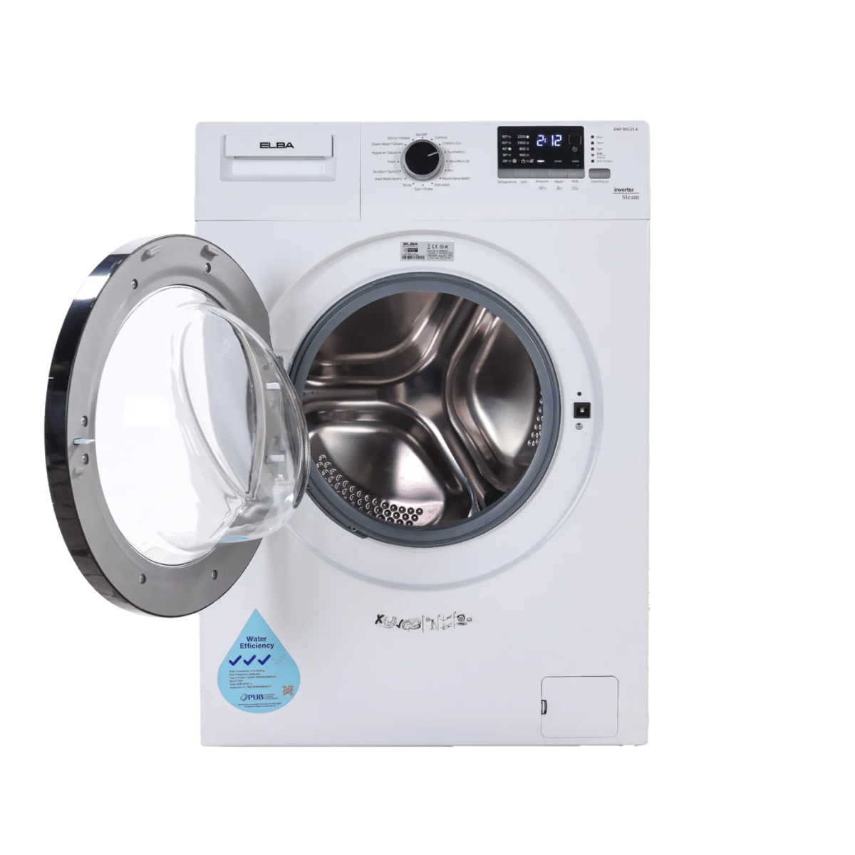8kg Elba Washing Machine
