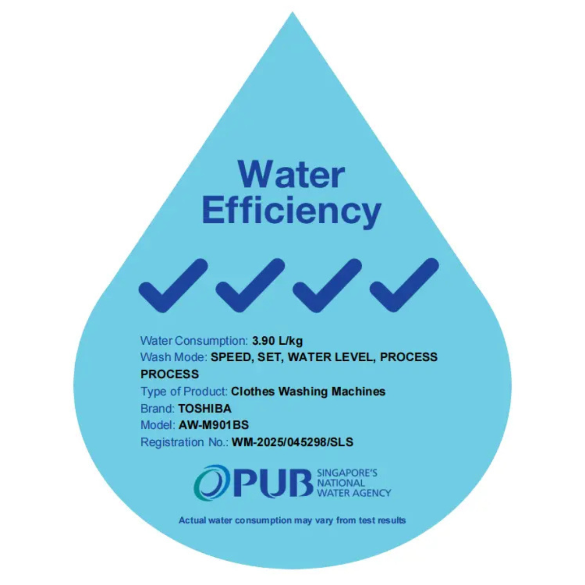 7kg/8kg Toshiba Top Load Washing Machine