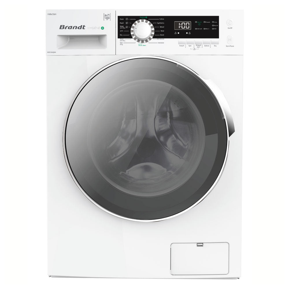 8/6kg Brandt Built-in Front Load Washer Dryer