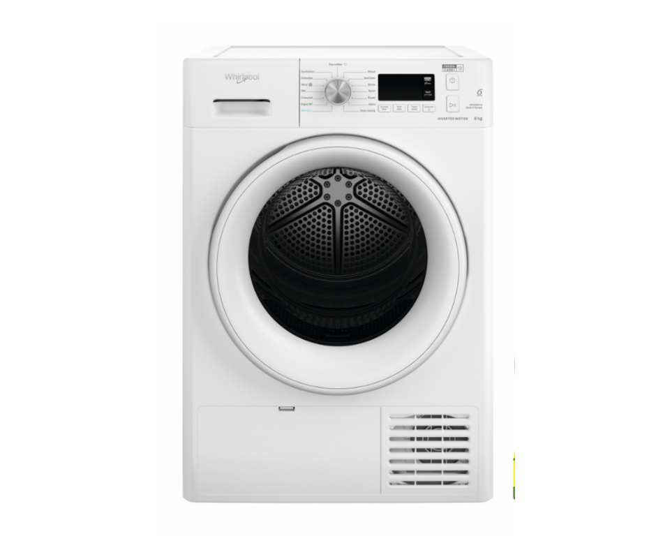 8kg Whirlpool FreshCare+ Heat Pump Dryer