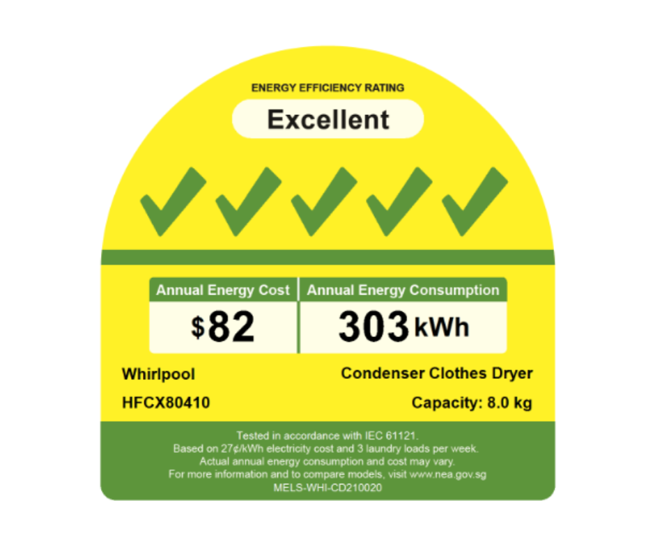 8kg Whirlpool HFCX80410 FreshCare+ Heat Pump Dryer
