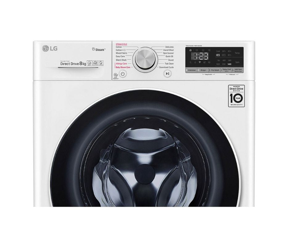 8kg LG AI Direct Drive Front Load Washing Machine