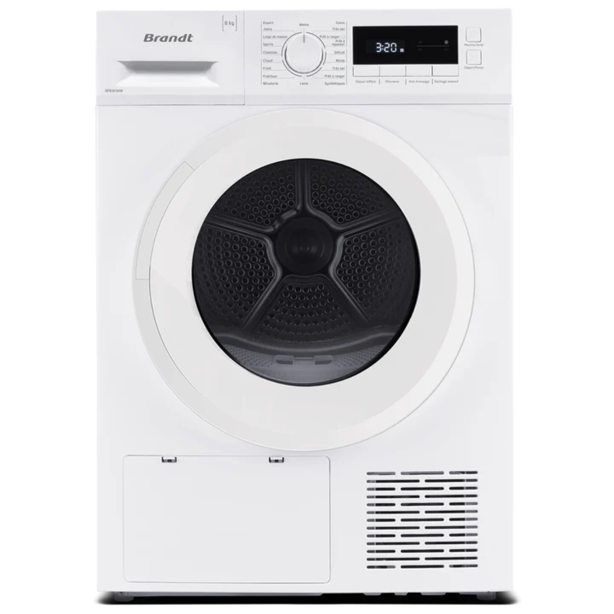 8kg Brandt Front Load Heat Pump Dryer