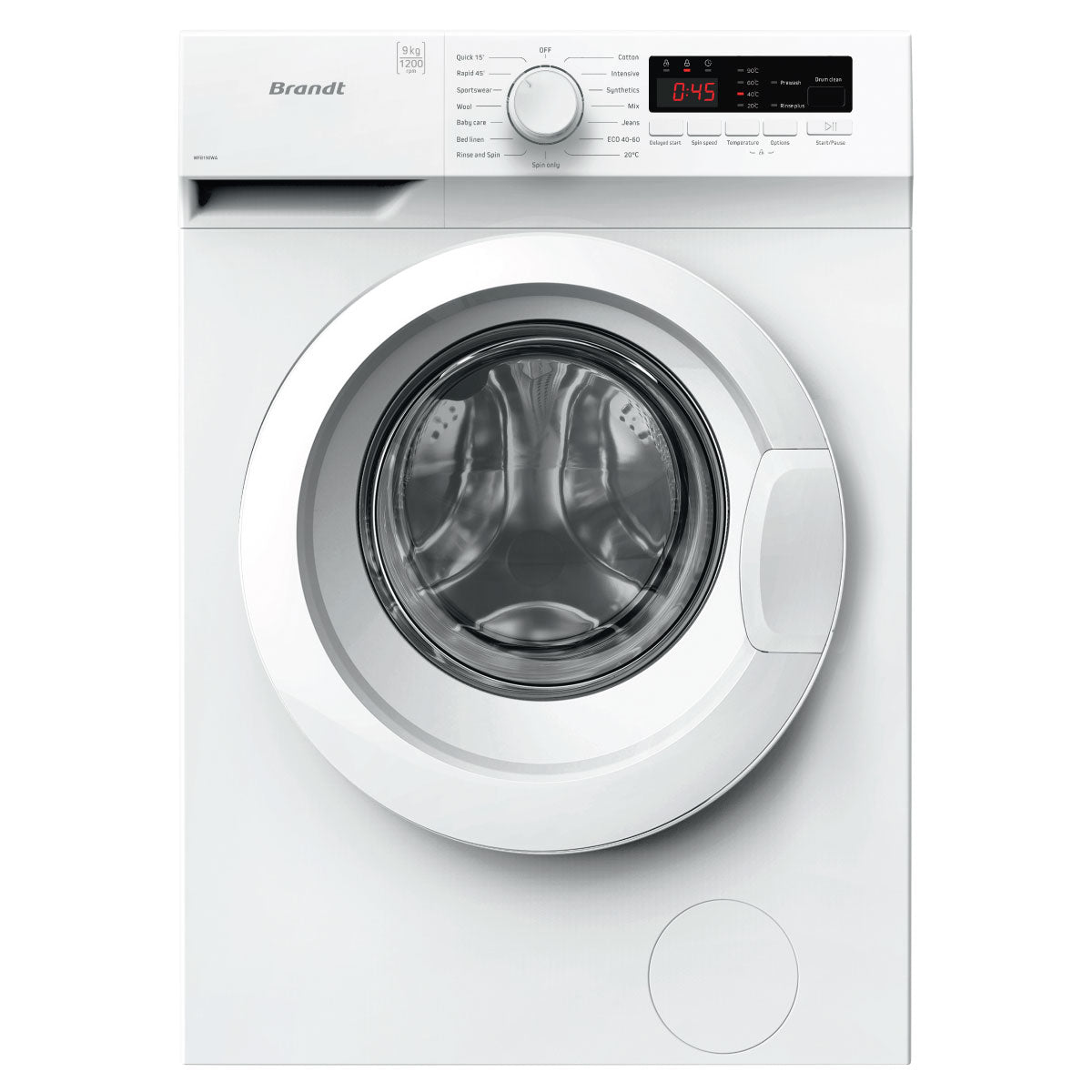 9kg Brandt Front Load Washing Machine