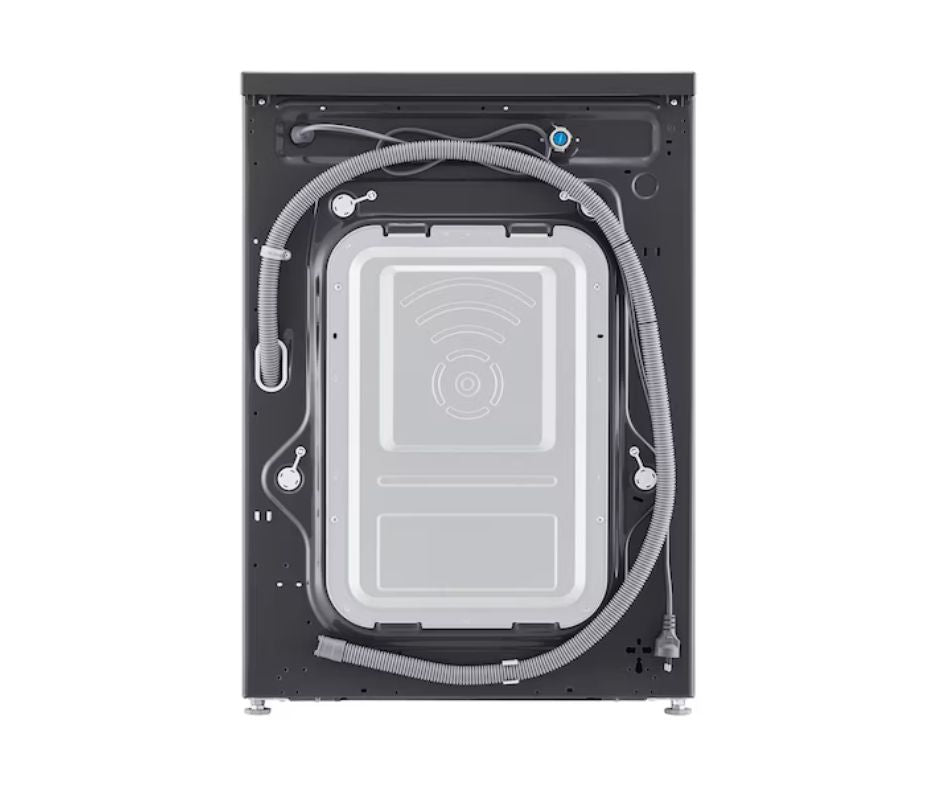 9kg LG Front Load Washing Machine Black