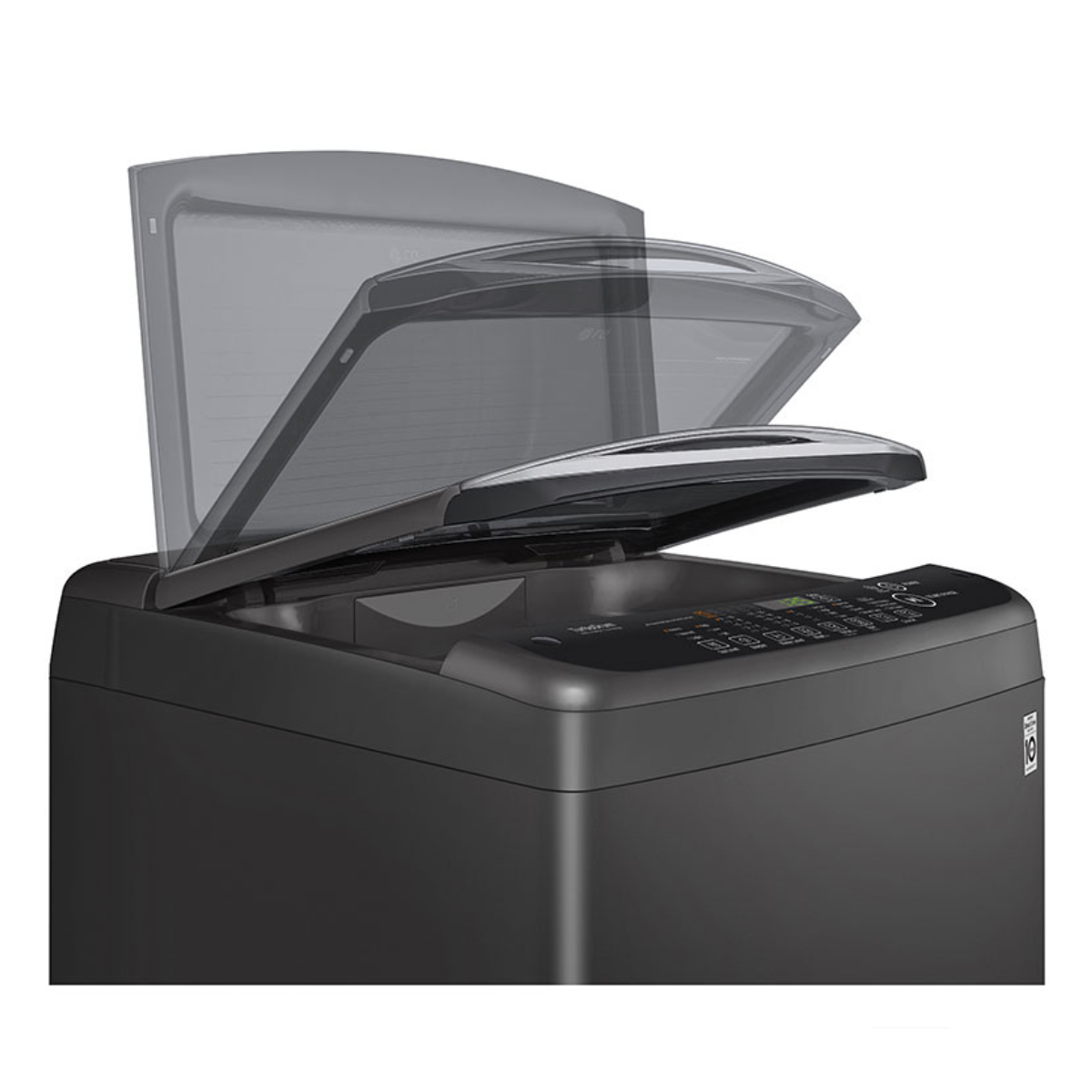 9kg LG Smart Inverter Top Load Washing Machine Middle Black