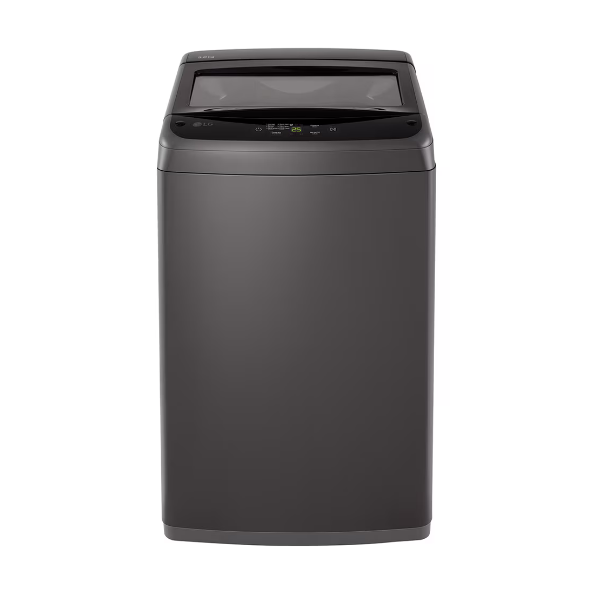 9kg LG Top Load Washing Machine Middle Black